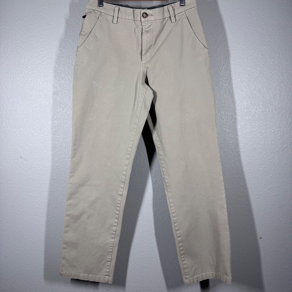 Dockers‎ Mens Khaki Chino 32x34 Pants Tan Straight Leg Casual Trousers